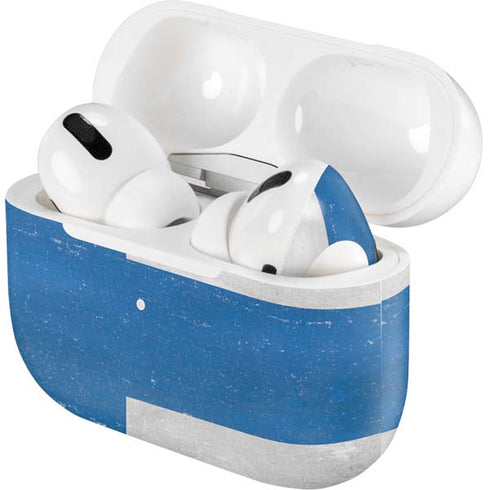 Finland Flag Distressed AirPods Skins